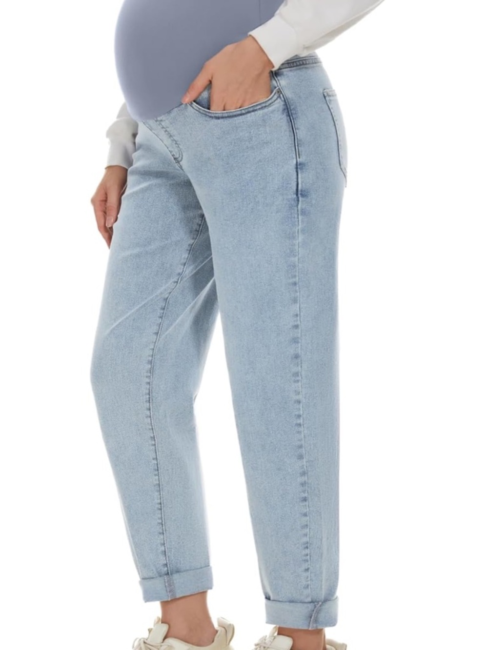 Maternity Jeans - Comfortable Stretch Mom Fit
